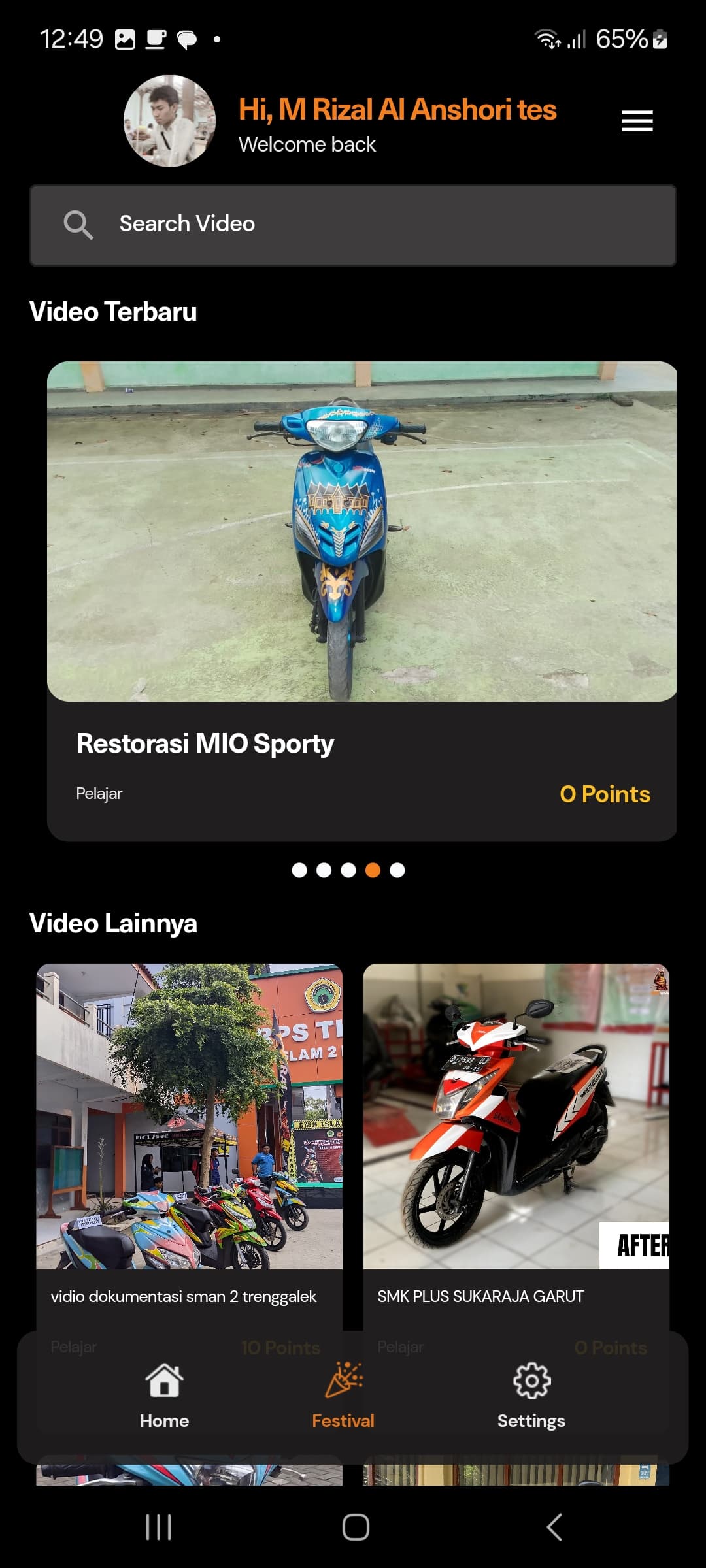 Samurai Kurobushi - User App