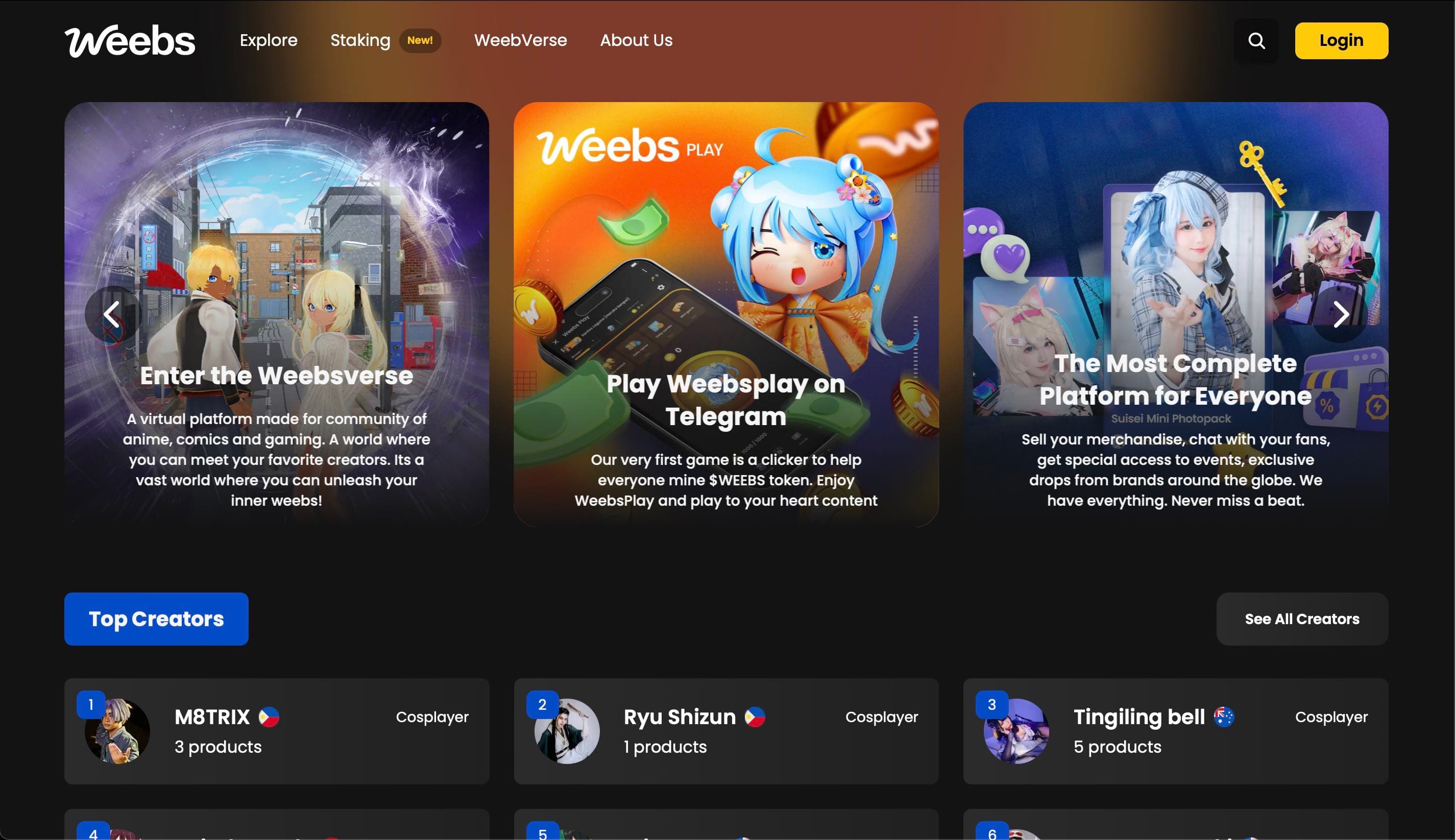Weebs App